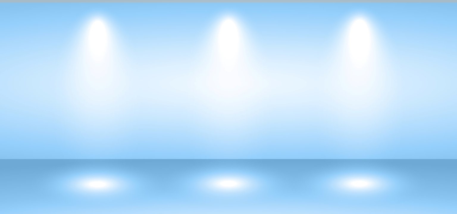 Blue Smooth Empty Background